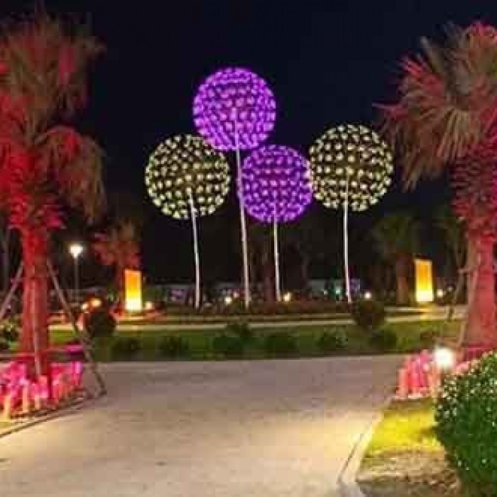 Mô hình biểu tượng trang trí công viên độc đáo